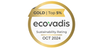 EcoVadis Gold rating