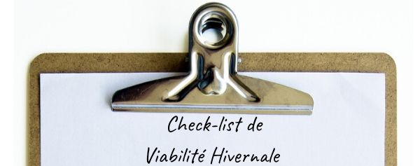 Check-list de Viabilité Hivernale