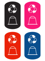 Qu'est-ce que c'est? Pictogramme adapté aux dosettes de café