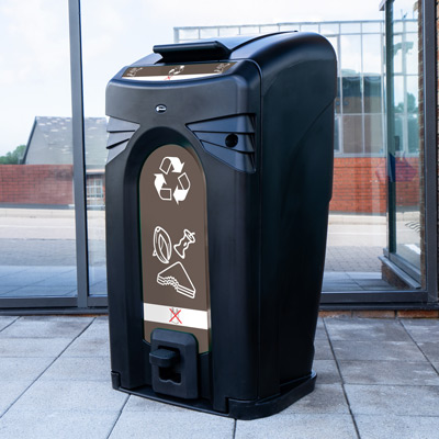Cache-Conteneur pour déchets alimentaires Nexus® City 140